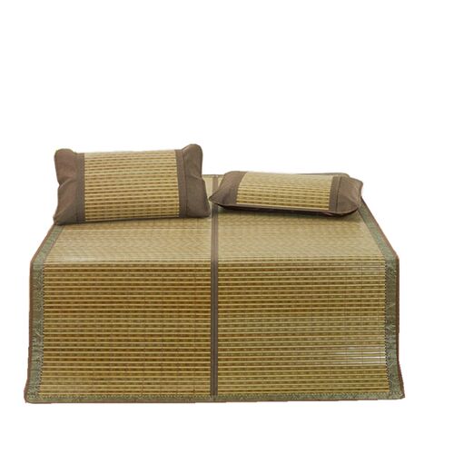 夏天床上竹子凉席天然竹席大床可折叠硬双面1米2两面家用席子夏季