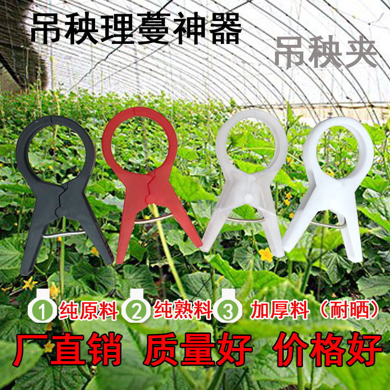 大棚黄瓜夹子番茄西红柿t绑蔓夹吊秧夹吊蔓夹扶蔓夹落蔓夹落秧夹