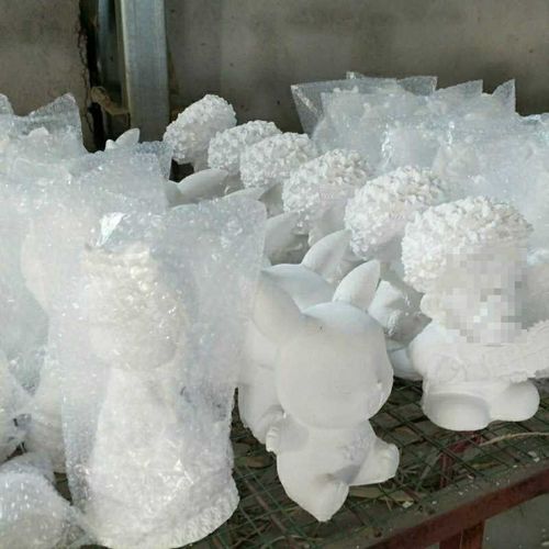 石膏娃娃模具石彩绘白胚石摆摊儿童涂色玩具