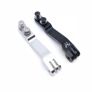 适用H&H brompton小布折叠自行车配件猪鼻灯架gopro迈极炫转接座