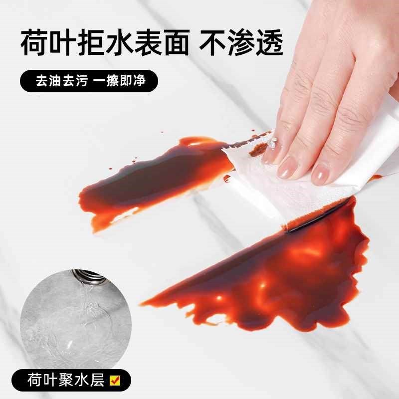仿大理石瓷砖墙贴卫生间贴纸防水PVC铝塑板客厅电视背景自粘墙纸