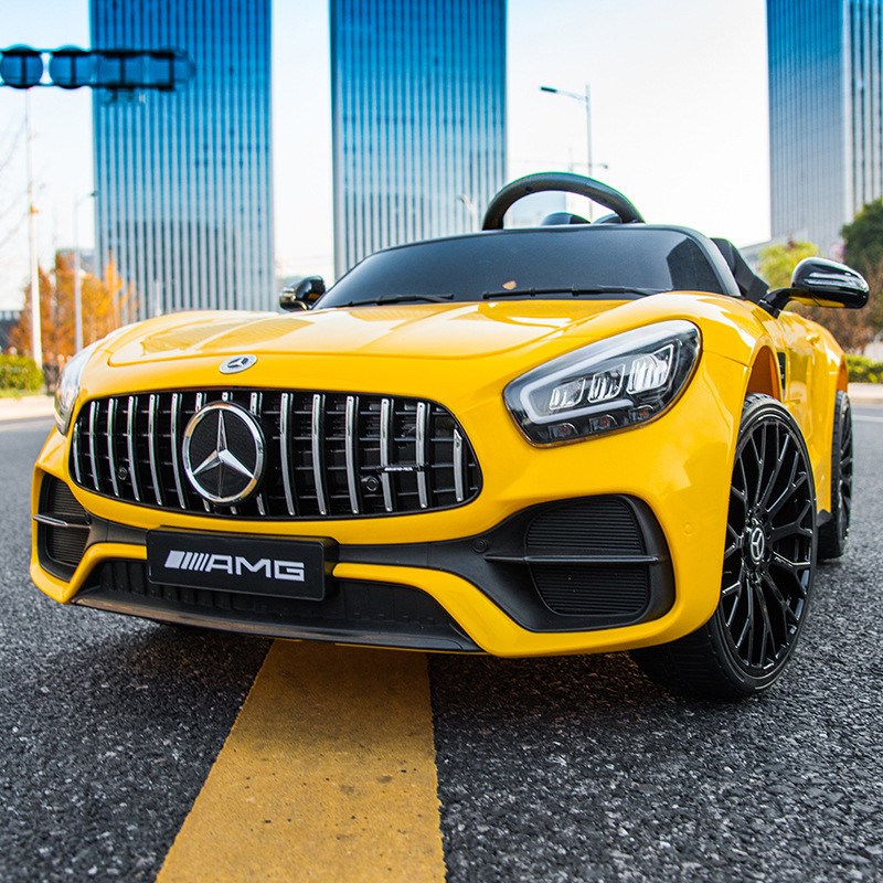 双座儿童电动汽车四轮遥控可坐大人跑车男女小孩宝宝可坐人玩具车