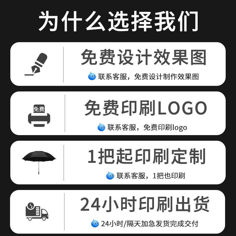 印字超大雨伞logo迎伞酒店印广告订做定制特大号照片定做可图案