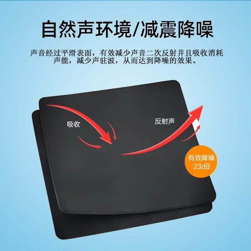 新款环保阻尼隔音毡家用m卧室悬吊式天花板墙面隔断减震地垫降噪
