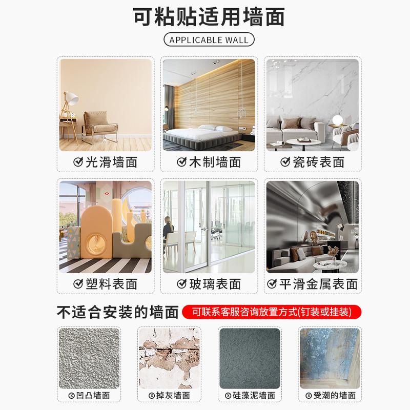店面墙面装饰挂画饭店餐饮店包间网红国潮风贴画火锅烧烤店墙贴纸
