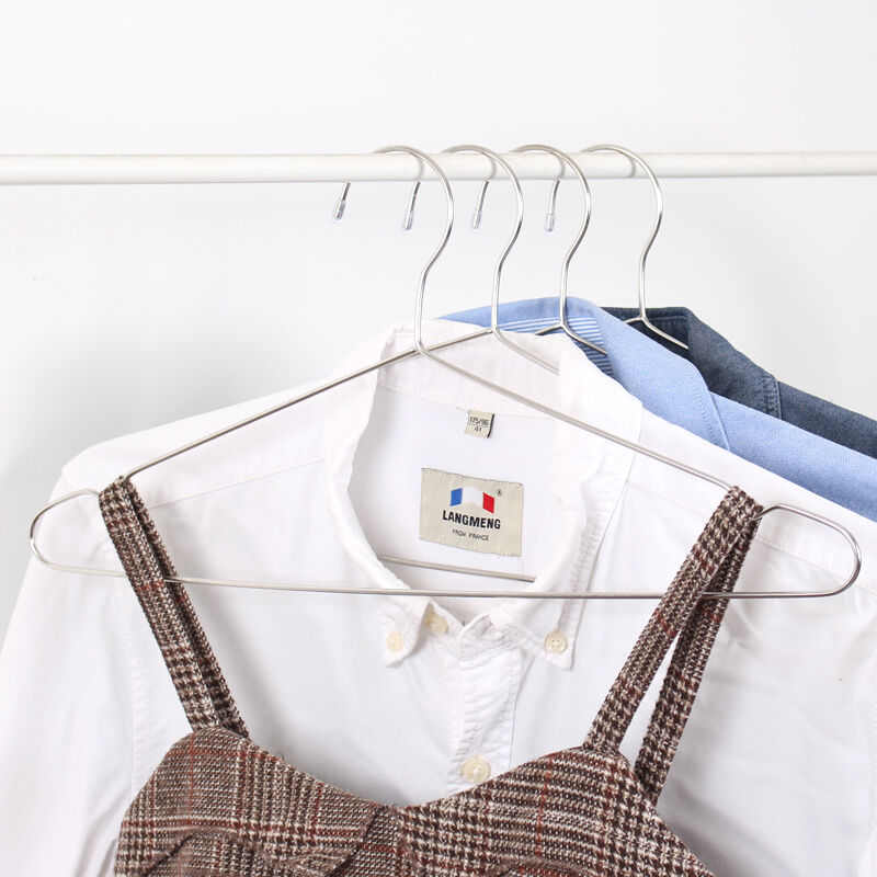 防风婴儿衣架儿童防滑宝晾衣架架不锈钢衣架宝衣初加粗居衣架晒衣