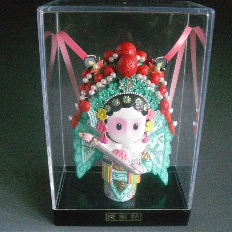 山东高密泥塑泥人女将樊梨花 戏曲脸谱人物商务外事礼品馈赠佳品,特色手工艺,泥人/泥塑/面塑,淘宝优惠券,粉丝福利购,淘宝优惠卷