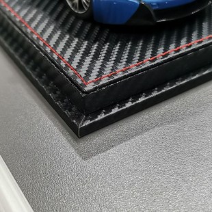 可定制亚克力1比18汽车模型展示盒高透明一体式车模收纳盒防尘罩