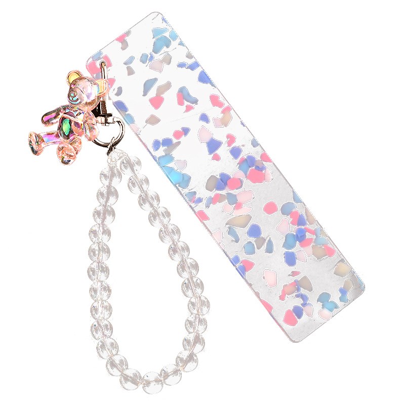 古筝指甲收纳加长板琵琶专用儿童成人透明缠绕卡片收纳包盒配件