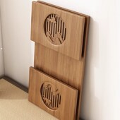 折叠桌楠竹炕桌家用实木榻榻米小茶几矮桌床上学习书桌电脑矮桌