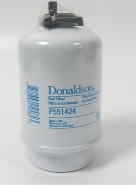 唐纳森旋转式燃油滤芯 P551424 发动机柴油格柴滤1596102 6670996