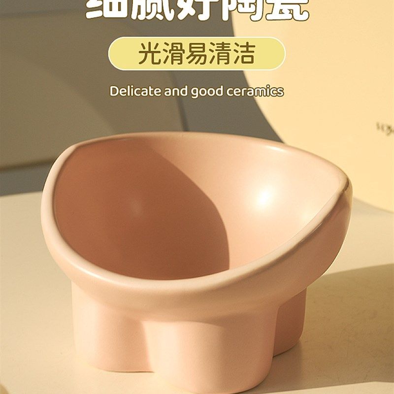 猫碗陶瓷猫粮狗碗猫咪食盆狗狗斜口碗仿打翻宠物粮盆饭碗水碗用品,宠物/宠物食品及用品,猫狗碗/慢食碗,淘宝优惠券,粉丝福利购,淘宝优惠卷