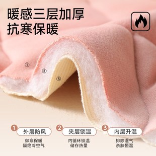 女童校服神器棉裤冬季内搭穿学生加绒加厚男童德绒秋裤儿童保暖裤