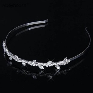 儿童水钻发箍女童小清新头饰节目要出礼服配件小女孩盘头发饰百搭