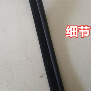 适配奔驰S车身门框密封条S600w221S500S300L原车门密封条全黑胶条