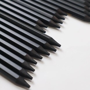文萃画材极光14B16B全哑光铅笔素描速写素描工具套装碳笔全碳碳墨