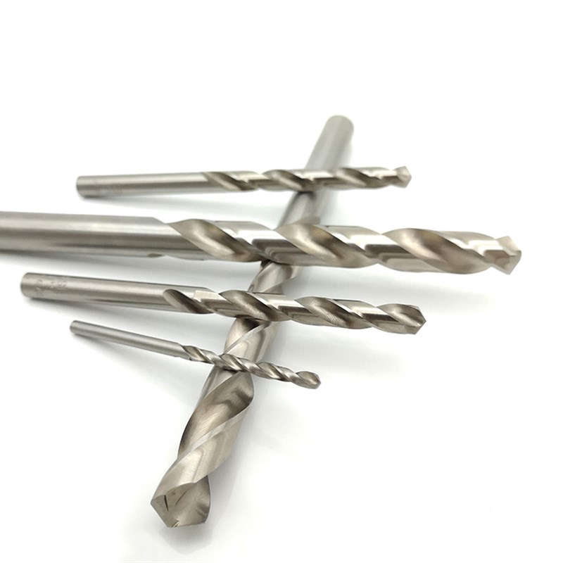 不锈钢专用0.68-0.69-0.7-0.71mm铝用高精度白钢钻头直柄麻花钻头