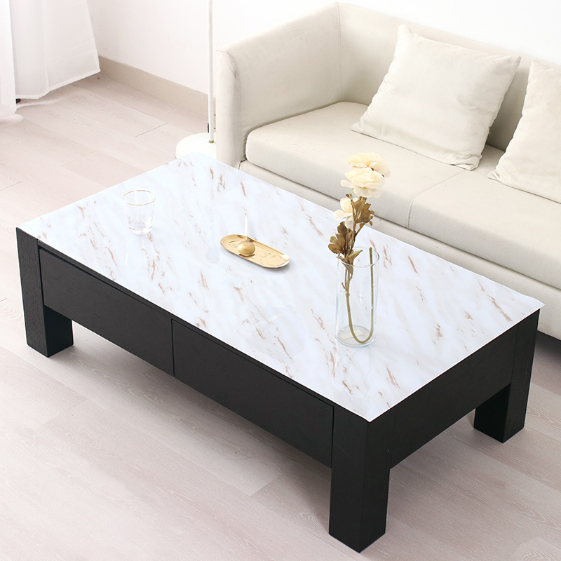 软玻璃桌布仿大理石桌垫茶几桌面保护垫台布家用桌子垫餐桌垫防水