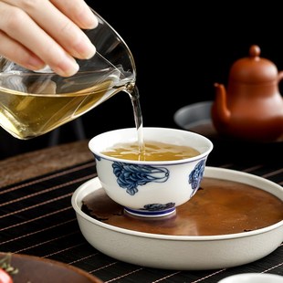 百财永乐杯陶瓷茶杯主人杯个人专用单杯小茶杯功夫茶具品茗杯茶盏