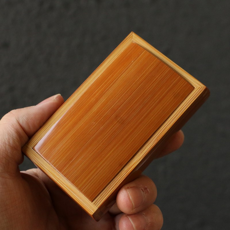 精品纯手工精工制作天然十几年老玉竹虫玩黄蛉鸣虫盒双窗口竹蛉盒