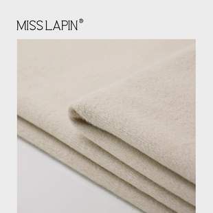 澜品北欧风米色毛呢披毯轻奢客厅沙发毯样板间酒店别墅搭毯床尾毯