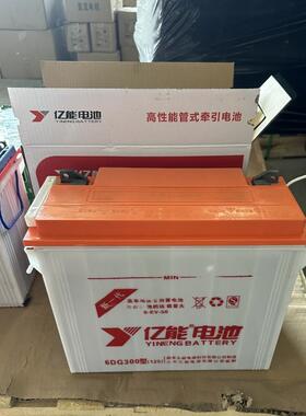 亿能电池水电瓶6DG180型6DG220型400型电池长寿命电动三轮车专用