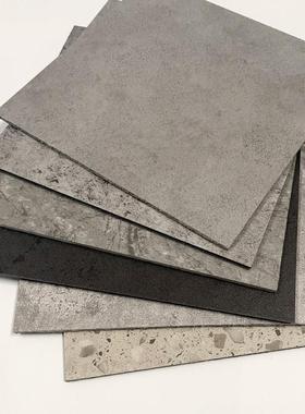 3.0mm石塑地板PVC地贴办公室商用塑胶地板革工程水泥灰色门店地面