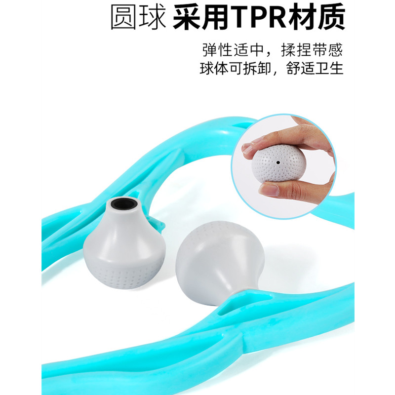 多功能手动颈椎按摩器夹脖子颈部肩颈滚轮按摩仪工具揉捏神器小腿