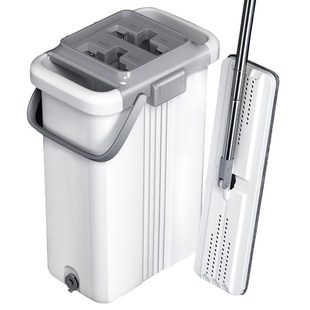 五月花拖把特大号刮刮桶免手洗干湿两用平板拖布家用懒人墩布神器