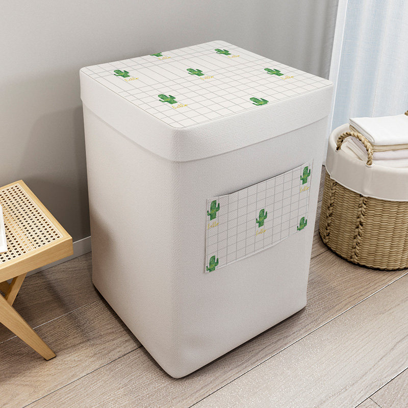 上开门洗衣机罩防水防晒全自动洗衣机套罩盖布家用波轮防尘罩套