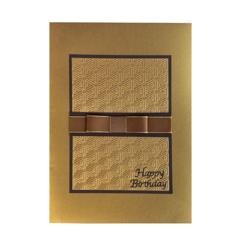 嘉礼超大A4贺卡邀请商务生日感谢集体签名送领导长辈员工朋友卡片