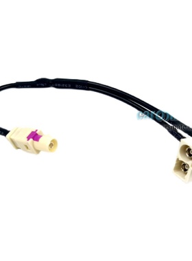 大众RCD510 RNS315 RNS510 2转1二合一 FM收音机天线转接线转换线