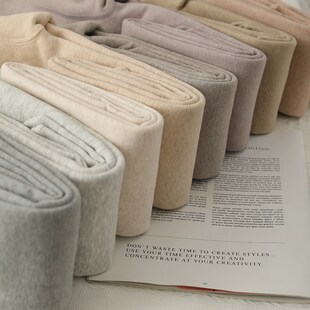 袜 棕色连裤 平纹加绒加厚中灰色打底裤 女外穿秋冬保暖踩脚哑光棉裤