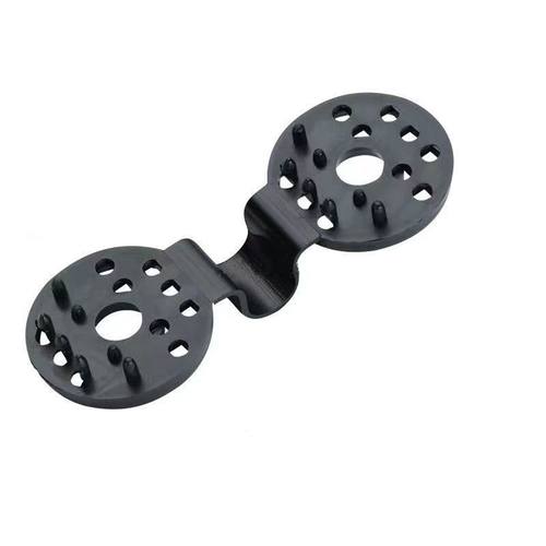 遮阳网防晒网专用夹防晒网固定卡扣圆形网夹伸缩庭院免打孔固定夹