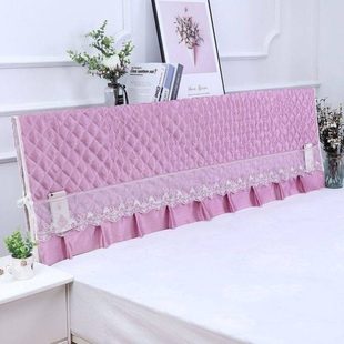 可拆洗 风格 1.5米床头罩2023新款 高级感全包靠背木头床头套罩欧式
