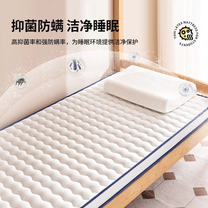 乳胶床垫软垫家用宿舍学生单人记忆棉海绵垫褥子租房地铺睡垫