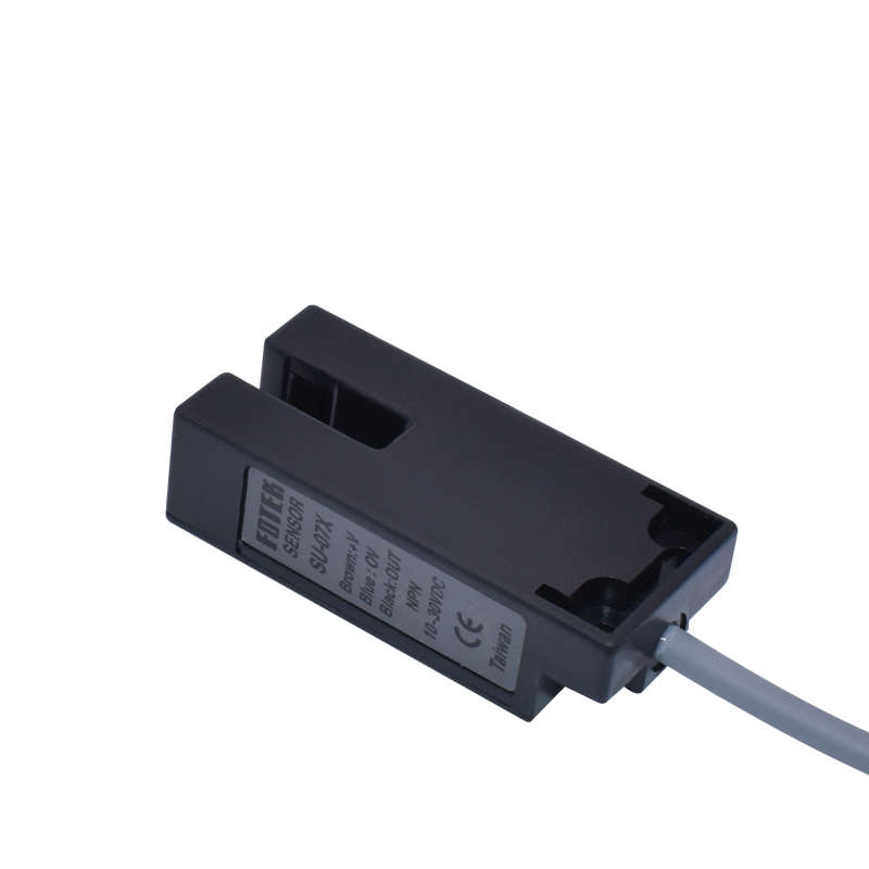 台湾阳明槽型光电开关SU-07X标签传感器KU-07G光电传感器SU-07R