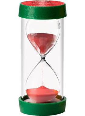 沙漏计时器儿童防摔25/30/60分钟创意时间管理流沙瓶摆件开学礼物