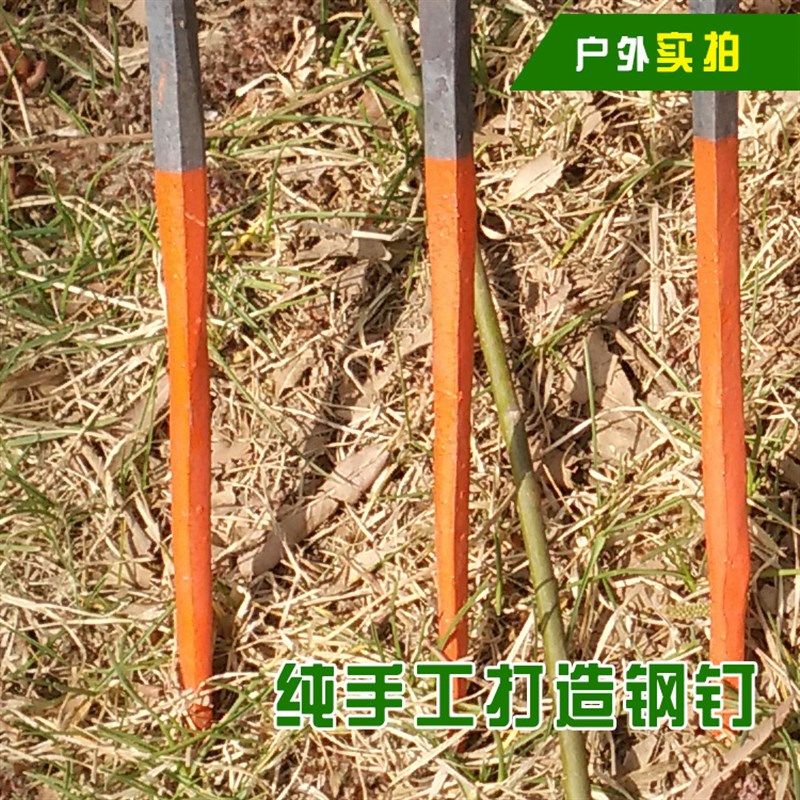 带柄钉耙 铁耙子农具八齿钉耙耙子圆管耙搂土碎土搂草全钢松土耙