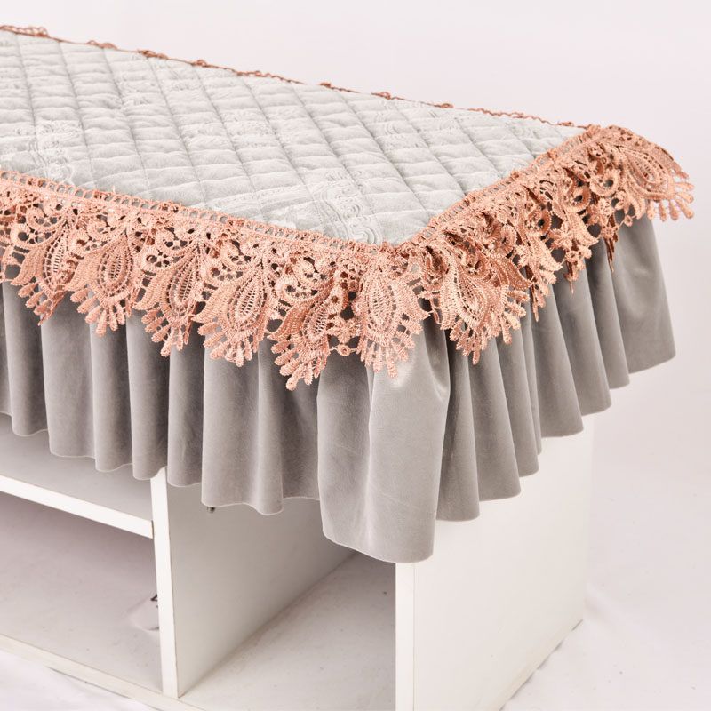 欧式布艺灰方凳防尘罩方形皮墩子试换鞋凳沙发凳子保护罩套可定做,居家布艺,椅套/椅垫,淘宝优惠券,粉丝福利购,淘宝优惠卷