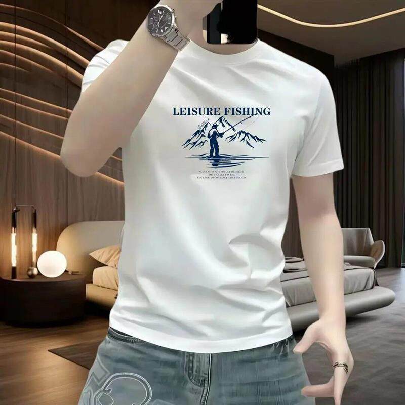 佐罗轻奢Amphelisia春夏新款潮牌T恤男重磅短袖高街K设计感修身t