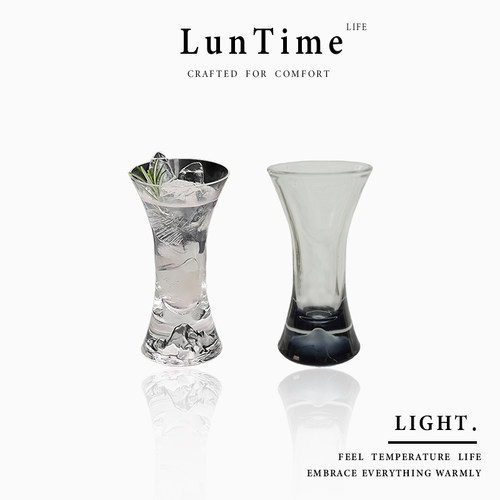 LunTime高颜值中式ins水晶玻璃杯