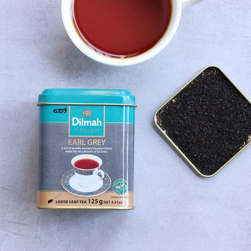 Dilmah迪尔玛斯里兰卡进口SR佛手柑英式格雷伯爵锡兰红茶125g