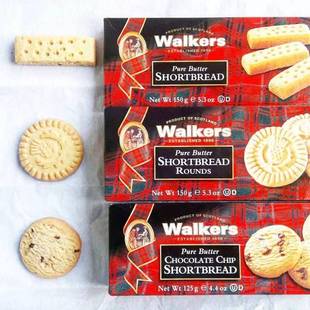 英国walkers纯黄油饼干沃尔克斯手指形无添加下午茶糕点酥性饼干