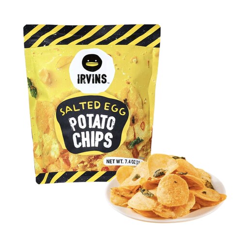 IRVINS新加坡进口咸蛋黄海苔脆片