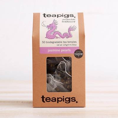26年过期英国原装现货teapigs茶猪猪 Jasmine Pearls珍珠茉莉花茶