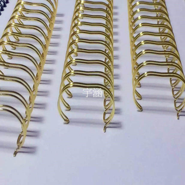 装订铁圈34孔 23孔双线圈铁环yo圈台历圈挂历圈订制6.4mm-25.4mm