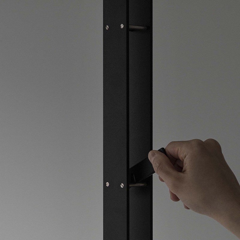 韩式极简金属立式衣帽架 设计师样板间客厅卧室办公室挂衣架定制