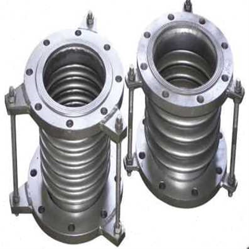 厂促新款304不锈钢金属波纹管 补偿器 法兰式船用真空拉杆伸缩膨