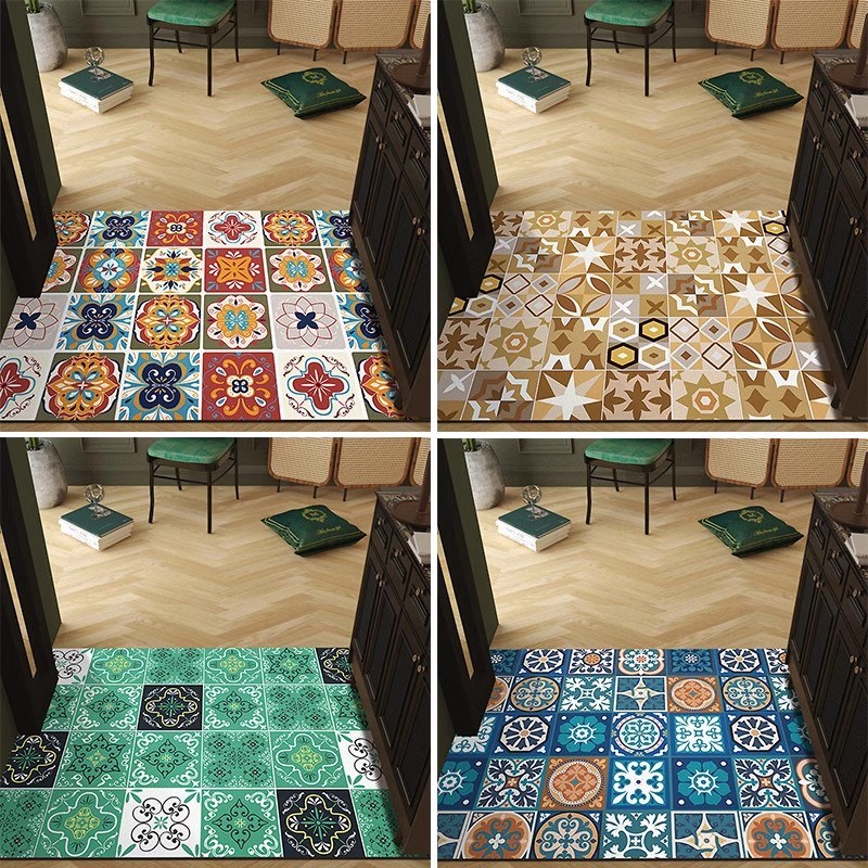 硅藻泥入户门地垫浴室免洗卫生间门口防滑脚垫厨房进门垫子可定制